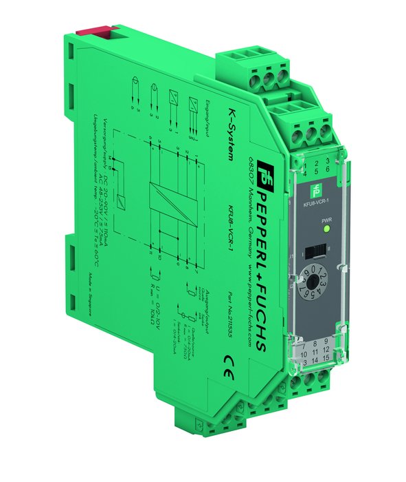 KFU8-VCR-1: Bloc d’alimentation pour transmetteur multifunctions avec options de convertisseur